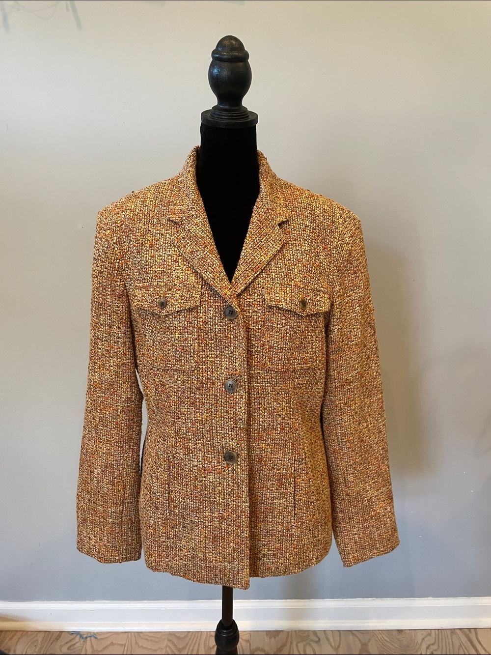 Jones New York tweed blazer like new size 10
